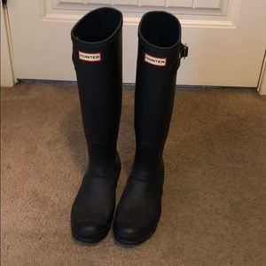 Hunter Original Boots Navy, Women’s size 9